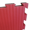 Puzzel mat 100 x 100 x 2,5 cm Zwart/rood
