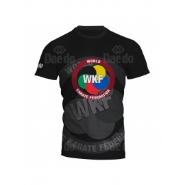 WKF Full Print T-Shirt Zwart