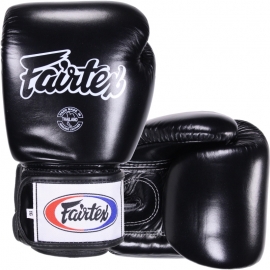 GANTS D'ENTRAINEMENT FAIRTEX FXV1 NOIR CUIR TOP