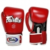 TRAININGSHANDSCHOENEN FAIRTEX FXV1 ROOD LEREN TOP