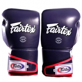 FAIRTEX FXV6 BLAUW LEREN TOP TRAININGSHANDSCHOENEN