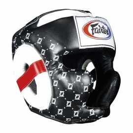 FAIRTEX INTEGRAALHELM HG10 ZWART LEREN TOP