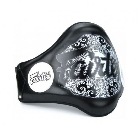 THAISE FAIRTEX V2 HITTING RIEM - ZWART LEREN TOP