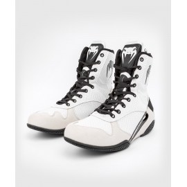 Chaussures De Boxe Venum Elite – Blanc/Noir
