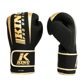 GANTS DE BOXE KING PRO BOXING REVO NOIR/OR