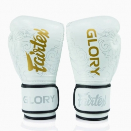 GANTS DE BOXE X GLORY White/Silver
