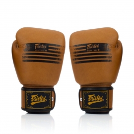 FAIRTEX leren trainingshandschoenen met "LEGACY"-top.