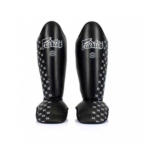 PROTÈGES TIBIAS & PIEDS FAIRTEX SP5 NOIR CUIR TOP