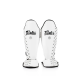 PROTÈGES TIBIAS & PIEDS FAIRTEX SP5 BLANC CUIR TOP